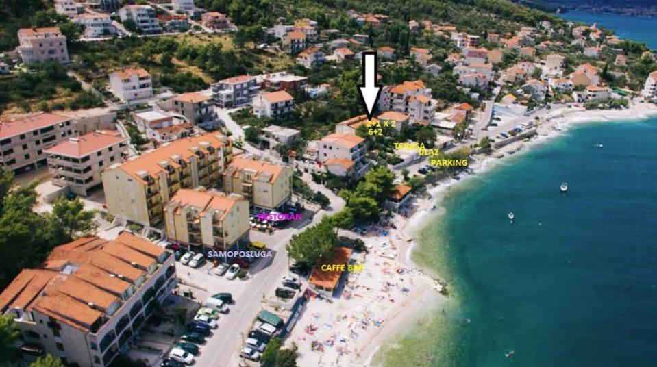 Villa Fjaba - By The Sea - With The Big Terraces & Great Sea View Trogir Bagian luar foto