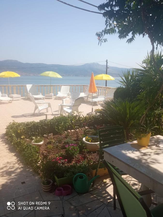 Villa Fjaba - By The Sea - With The Big Terraces & Great Sea View Trogir Bagian luar foto