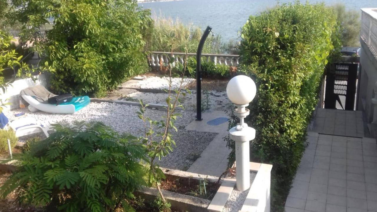 Villa Fjaba - By The Sea - With The Big Terraces & Great Sea View Trogir Bagian luar foto