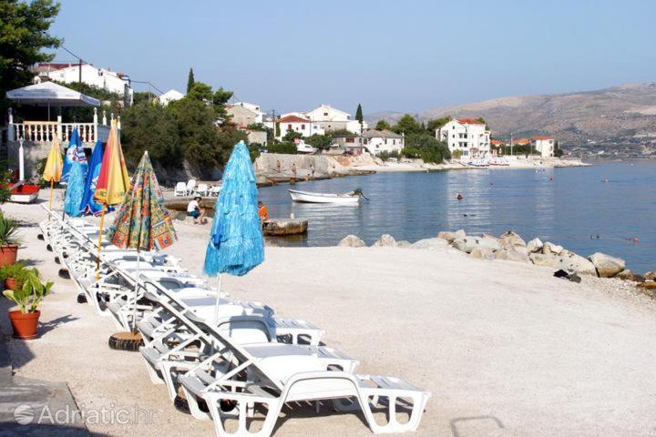 Villa Fjaba - By The Sea - With The Big Terraces & Great Sea View Trogir Bagian luar foto