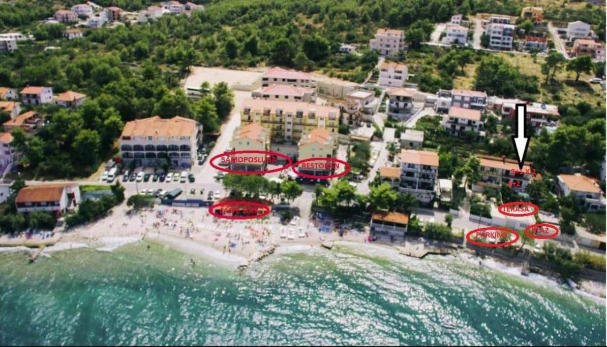 Villa Fjaba - By The Sea - With The Big Terraces & Great Sea View Trogir Bagian luar foto