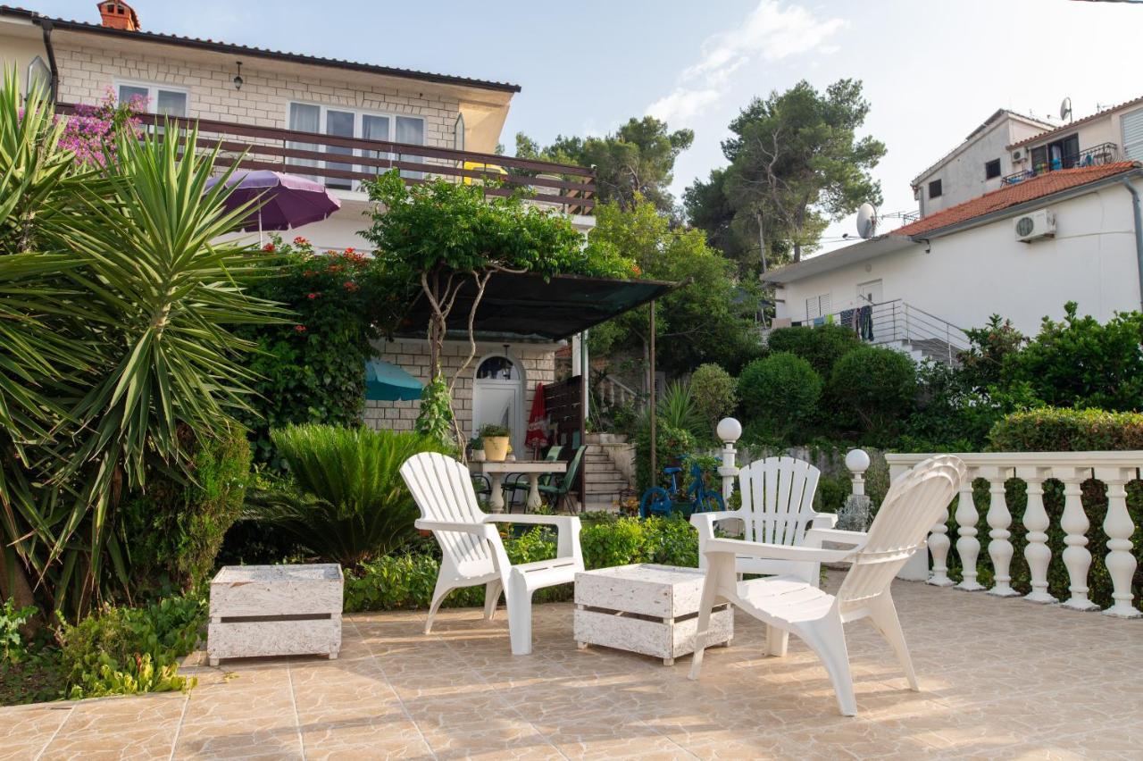 Villa Fjaba - By The Sea - With The Big Terraces & Great Sea View Trogir Bagian luar foto