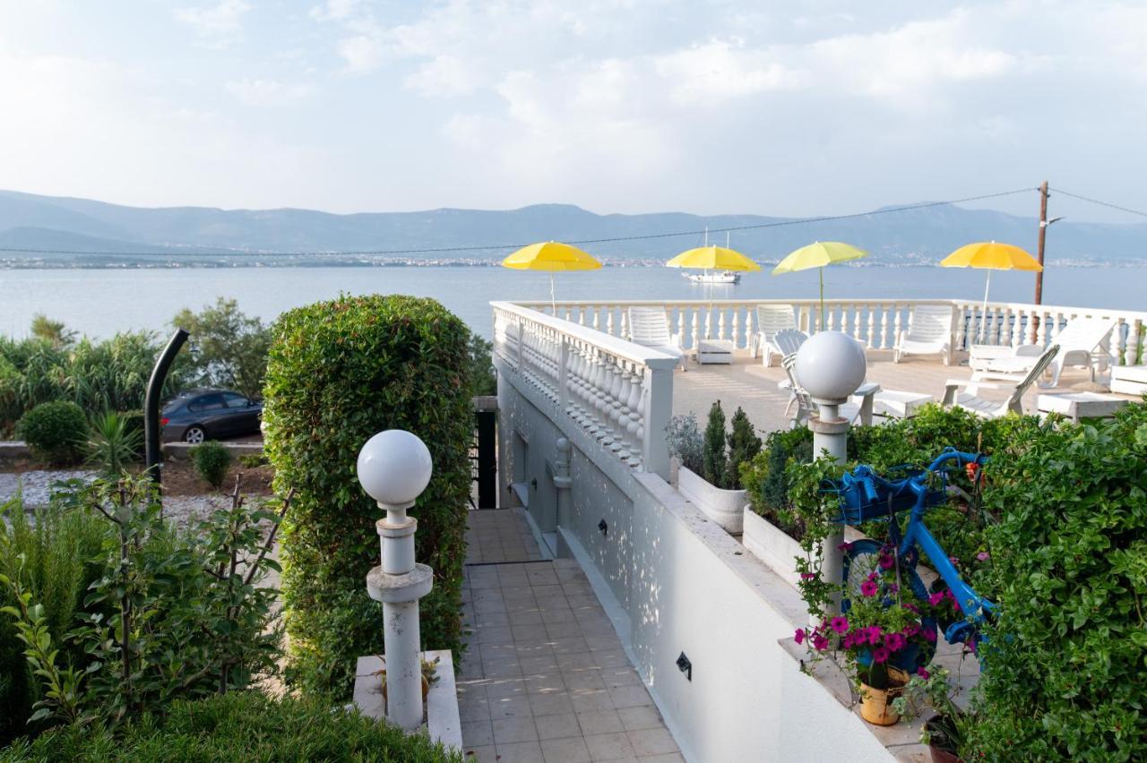 Villa Fjaba - By The Sea - With The Big Terraces & Great Sea View Trogir Bagian luar foto