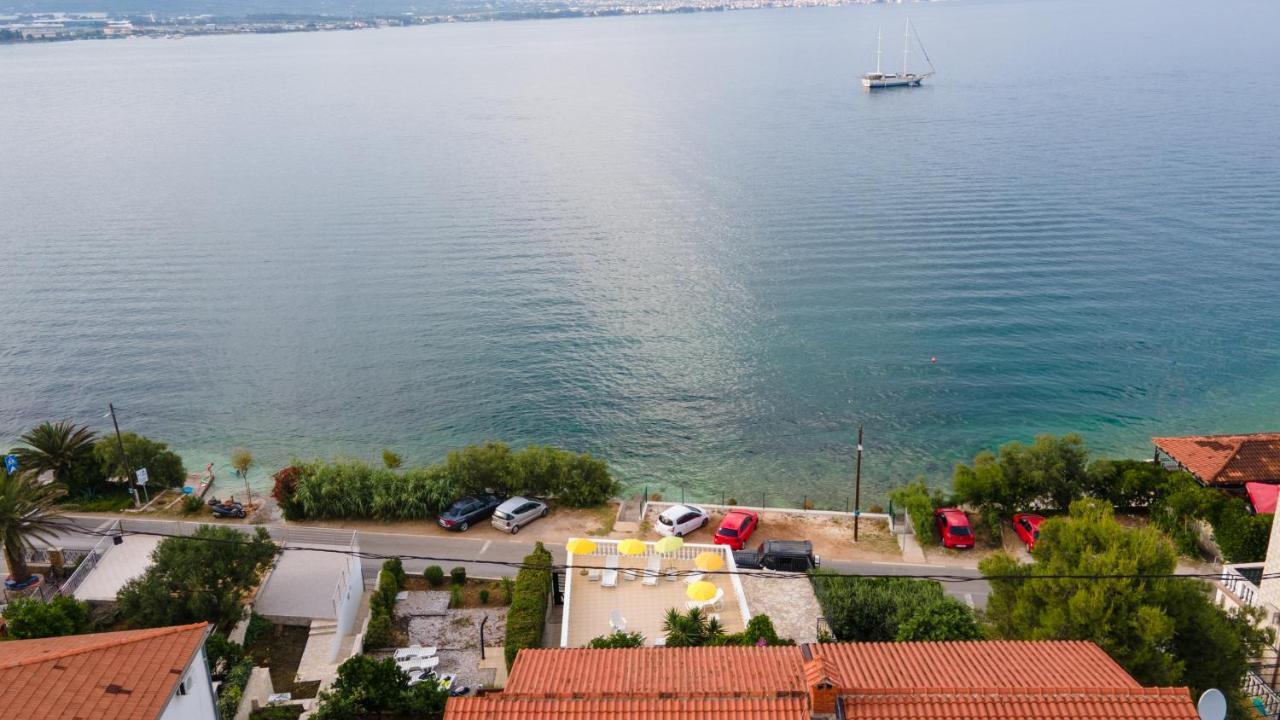 Villa Fjaba - By The Sea - With The Big Terraces & Great Sea View Trogir Bagian luar foto