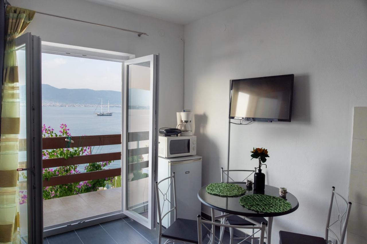 Villa Fjaba - By The Sea - With The Big Terraces & Great Sea View Trogir Bagian luar foto