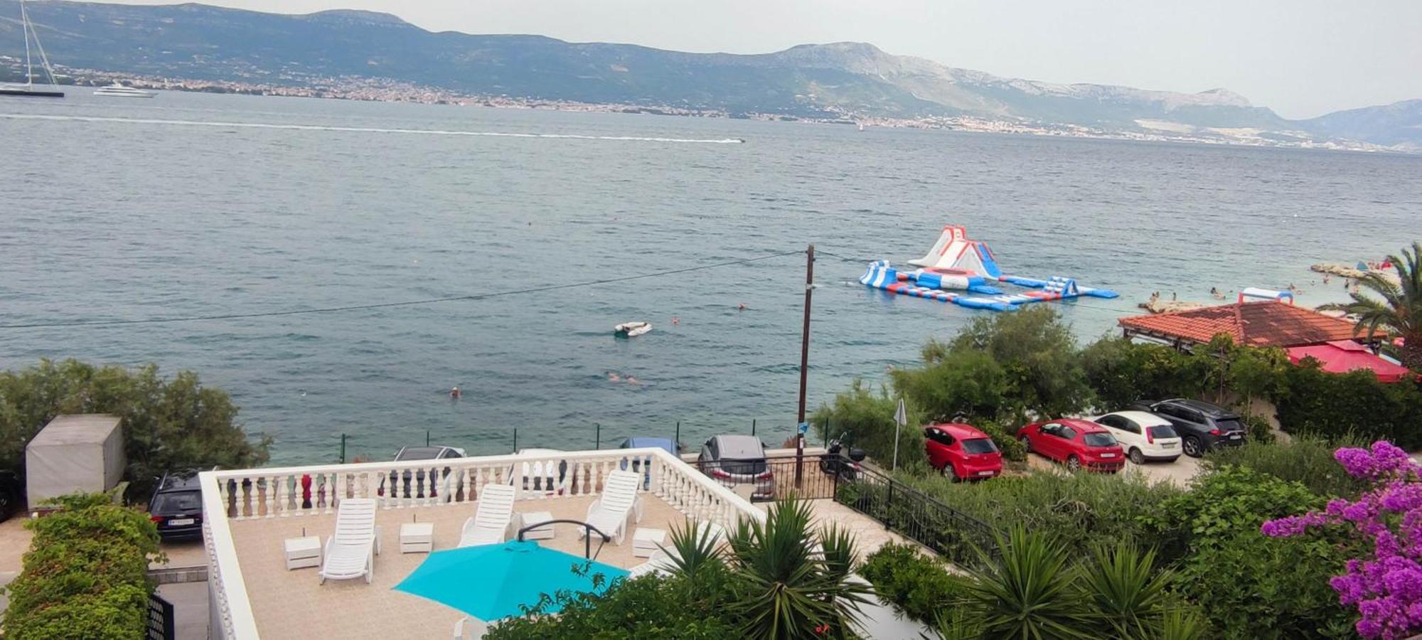 Villa Fjaba - By The Sea - With The Big Terraces & Great Sea View Trogir Bagian luar foto