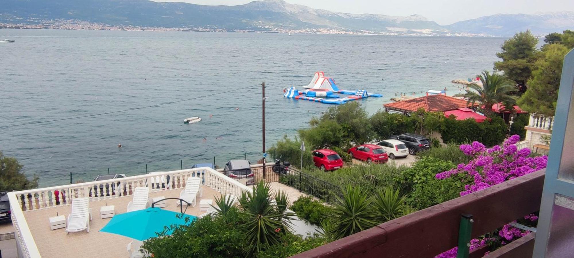 Villa Fjaba - By The Sea - With The Big Terraces & Great Sea View Trogir Bagian luar foto